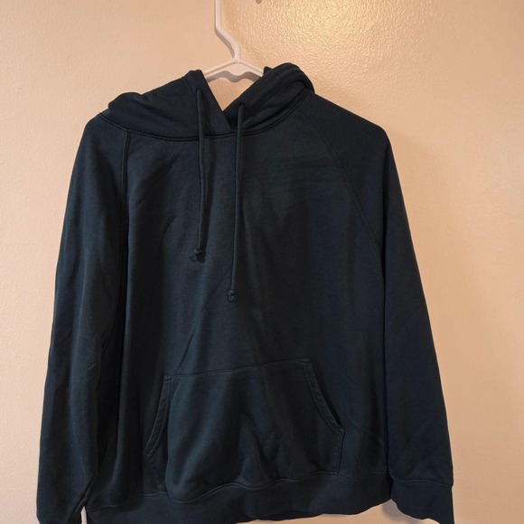 Old Navy Other - Old Navy Mens XL Dark Green Raglan Pullover Hoodie Sweatshirt Kangaroo Pocket